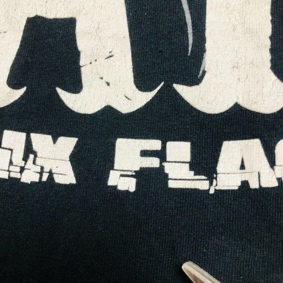 Six Flags Magic Mountain Black Jail Coaster Tshirt - Picture 2 of 10